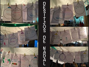 Desitjos de Nadal. Fira de Nadal Olesa de Montserrat 2019